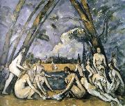 Paul Cezanne Les Grandes Baigneuses oil